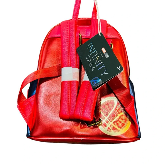 NWT Loungefly Marvel Metallic Doctor Strange Cosplay Mini Backpack - Picture 3 of 6